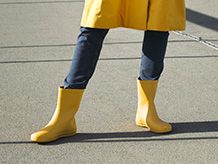 Women's rubber boots