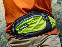 Fanny packs and pouches for tourism