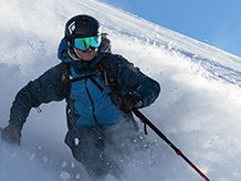Ski touring helmets
