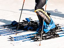 Ski touring bindings
