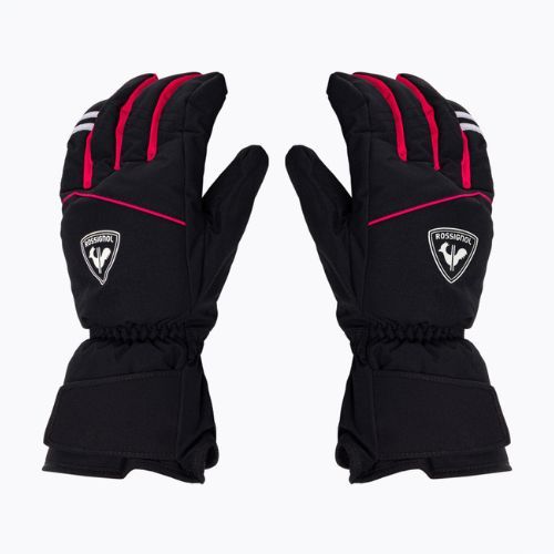 Men's ski gloves Rossignol Force Impr G red