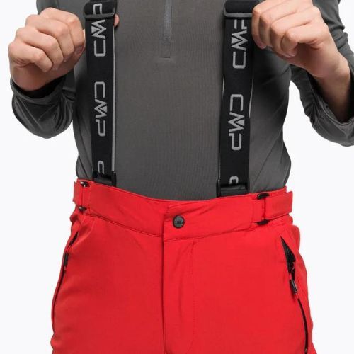 CMP men's ski trousers red 3W17397N/C580