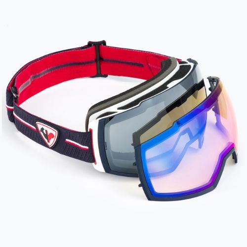 Ski goggles Rossignol Magne'lens strato/silver miror/blue miror
