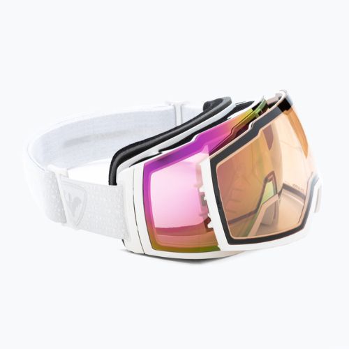 Ski goggles Rossignol Magne'lens white/pink miror/silver miror