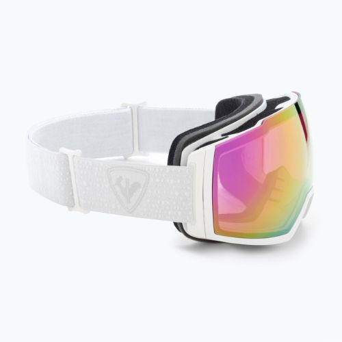 Ski goggles Rossignol Magne'lens white/pink miror/silver miror