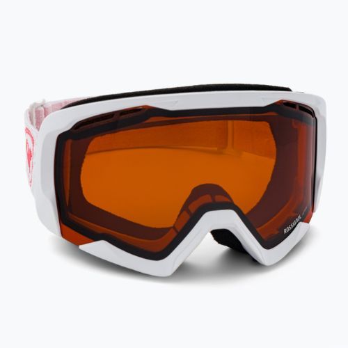 Ski goggles Rossignol Spiral W white/orange