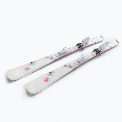 Children's downhill skis Rossignol Fun girl KX + KID 4 GW white