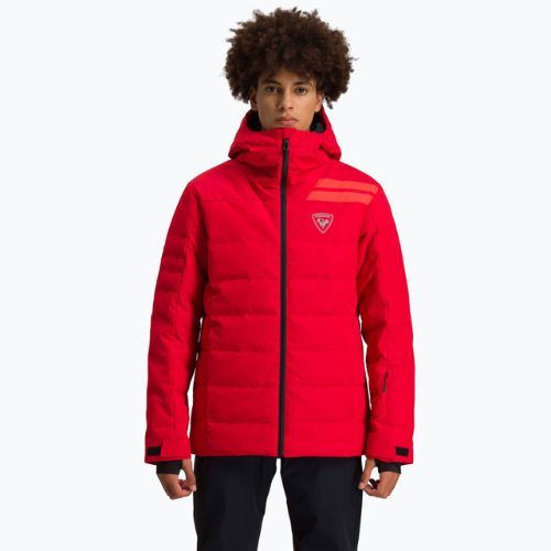 Men's ski jacket Rossignol Rapide sports red