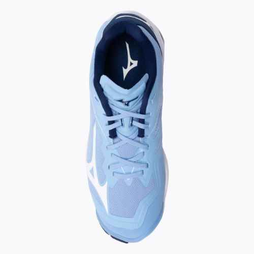 Women's volleyball shoes Mizuno Wave Lightning Z6 blue V1GC200029