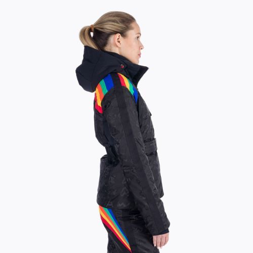 Women's ski jacket Rossignol W Rainbow black