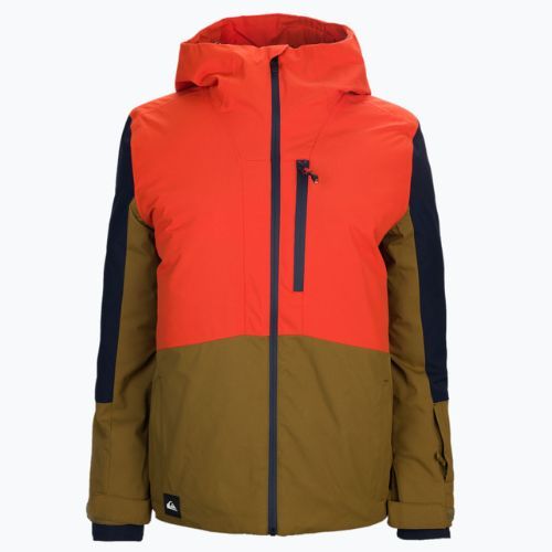 Quiksilver Ambition children's snowboard jacket orange EQBTJ03113