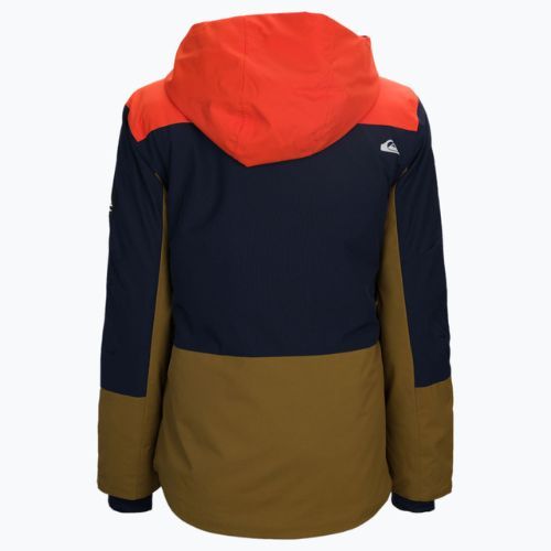 Quiksilver Ambition children's snowboard jacket orange EQBTJ03113