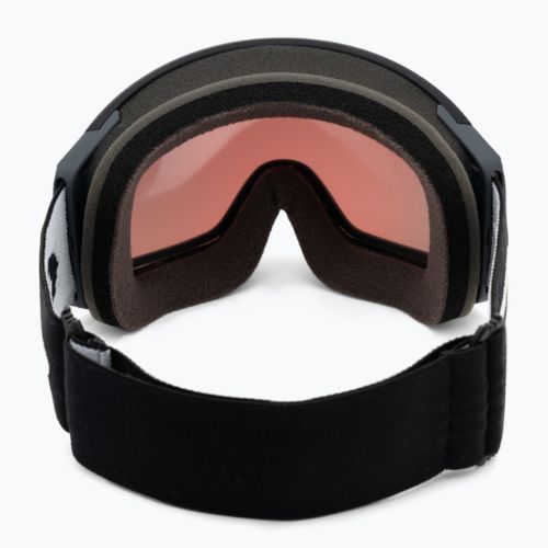 Oakley Flight Tracker matte black/prizm snow torch iridium ski goggles OO7104-07