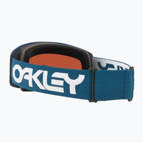 Oakley Line Miner matte poseidon/prizm snow sapphire iridium ski goggles OO7070-92