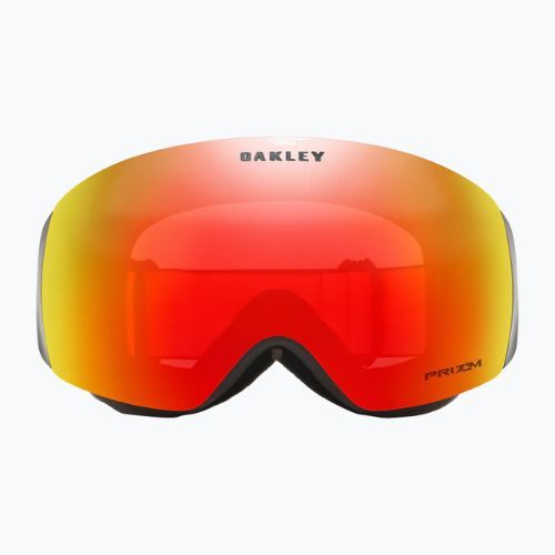 Oakley Flight Deck matte black/prizm snow torch iridium ski goggles OO7064-39