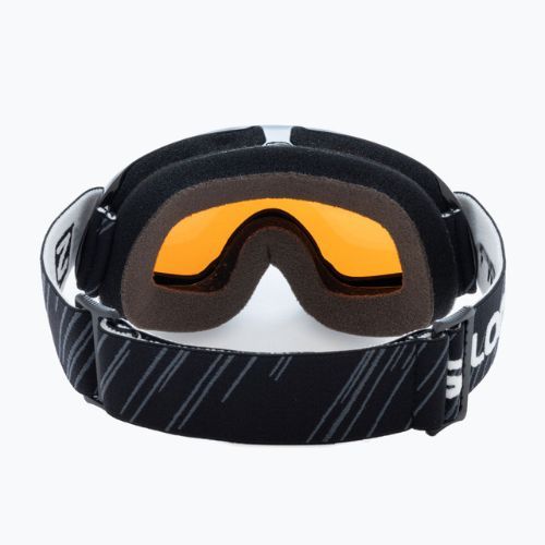 Salomon Juke Access black/tonic orange children's ski goggles L40848100