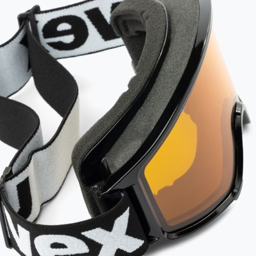 UVEX ski goggles G.gl 3000 LGL black/lasergold lite blue 55/1/335/21