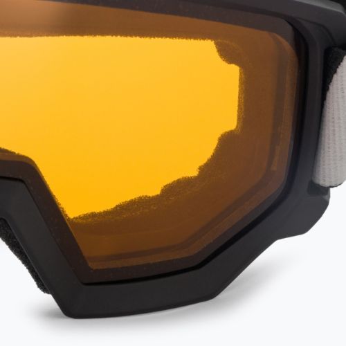 Ski goggles UVEX Athletic LGL black/lasergold lite clear 55/0/522/22
