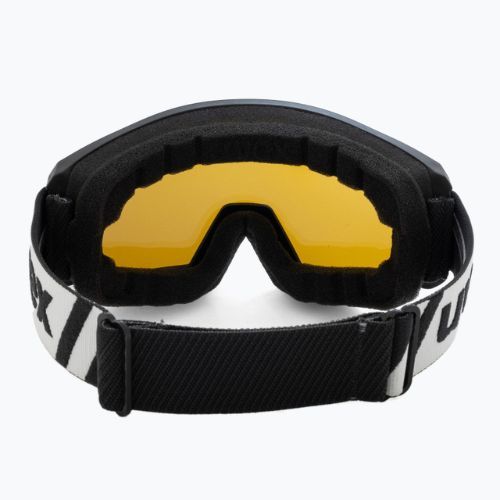 Ski goggles UVEX Athletic LGL black/lasergold lite blue 55/0/522/20