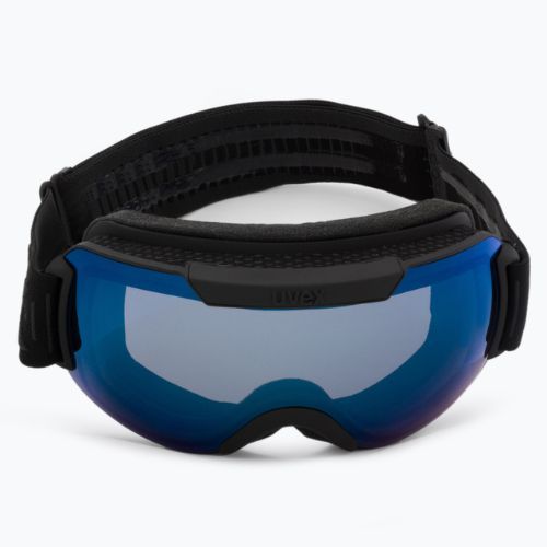 UVEX Downhill 2000 FM ski goggles black matt/mirror blue/clear 55/0/115/24