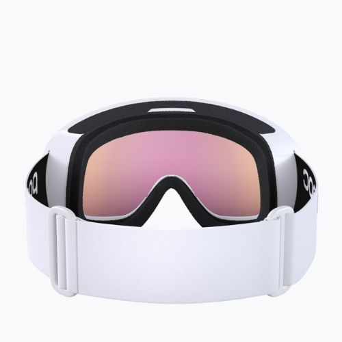 Ski goggles POC Fovea Mid Clarity hydrogen white/spektris orange