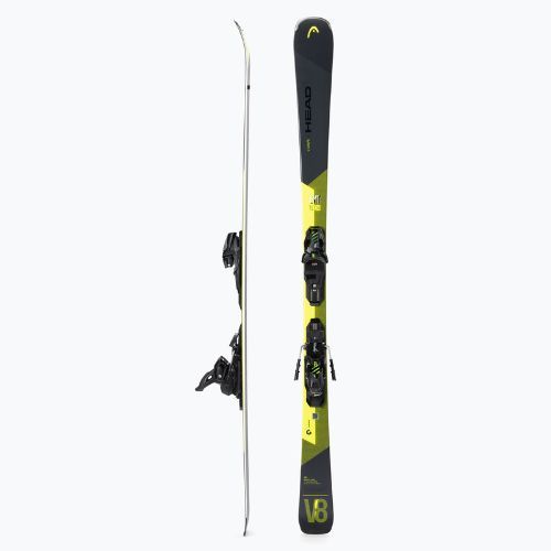 HEAD V-Shape V8 SW Lyt-PR + PRD 12 black 315220/100833 downhill skis