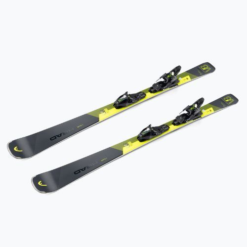HEAD V-Shape V8 SW Lyt-PR + PRD 12 black 315220/100833 downhill skis