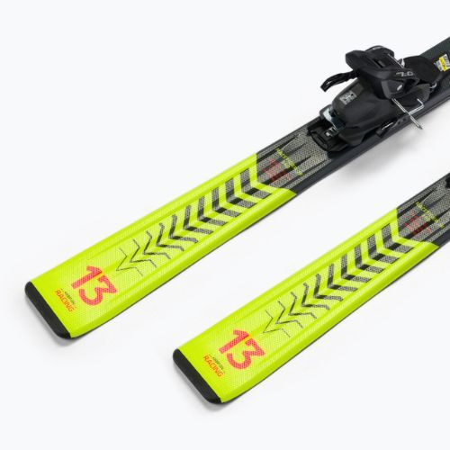 Children's downhill ski Völkl RACETIGER Junior + 7.0 VMotion Jr. yellow 120465/6262T1.VA