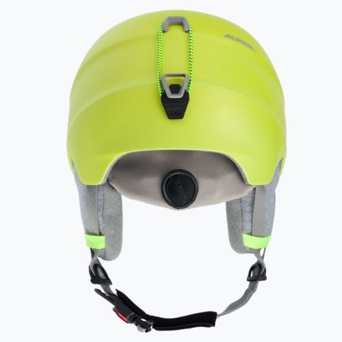 Children's ski helmets Alpina Grand Jr neon yellow