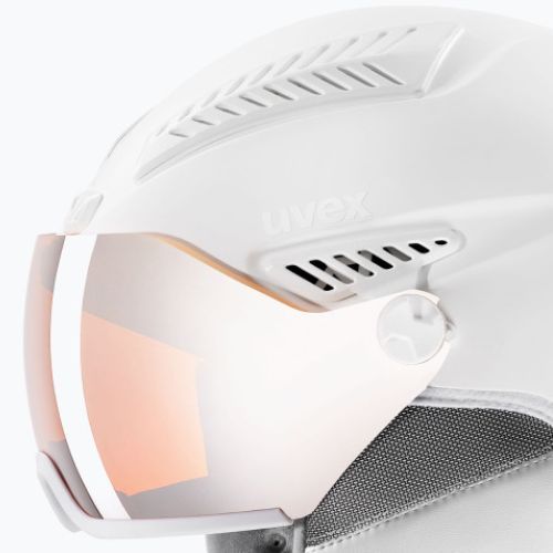 Women's ski helmet UVEX Hlmt 600 visor white 56/6/236/50
