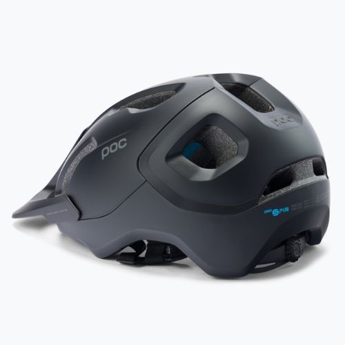 Bicycle helmet POC Axion SPIN uranium black matt