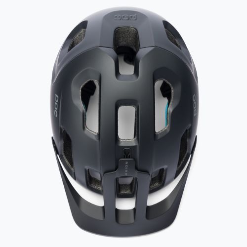 Bicycle helmet POC Axion SPIN uranium black matt