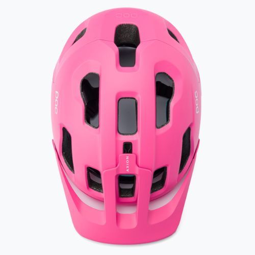 Bicycle helmet POC Axion SPIN actinium pink matt