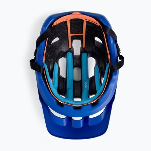 Bicycle helmet POC Axion SPIN natrium blue matt
