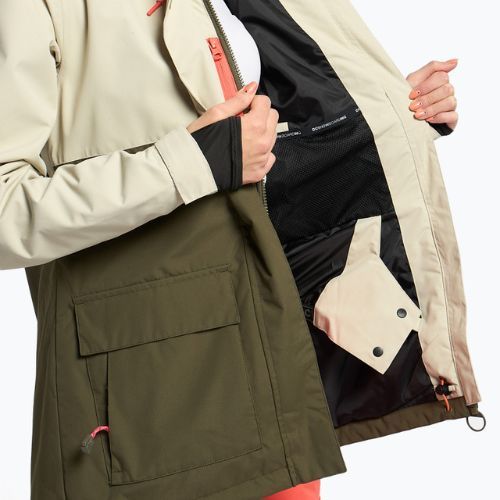 Women's snowboard jacket DC Cruiser overcast