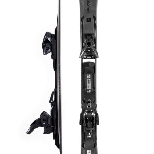 Men's downhill skis Salomon S/Force Ti 80 + Z12 GW grey L41496000/L4146890010