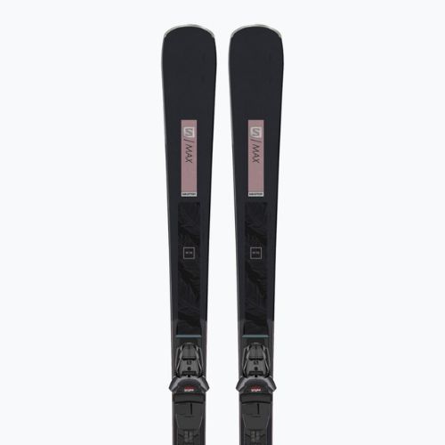 Women's downhill skis Salomon S/Max W 10 + M11 GW black L41135000/L4113210010