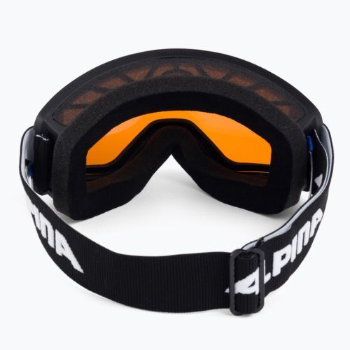 Ski goggles Alpina Narkoja Q-Lite black/blue