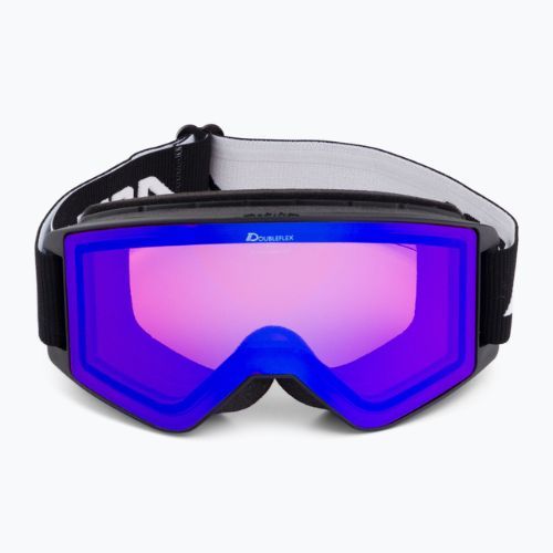 Ski goggles Alpina Narkoja Q-Lite black/blue