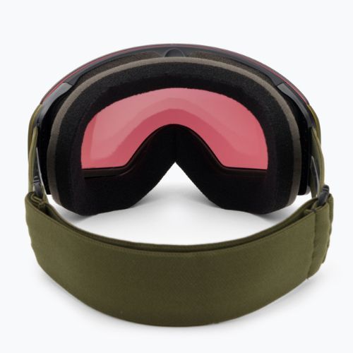 Oakley Flight Deck matte dark brush/prizm snow dark grey ski goggles OO7064-B1