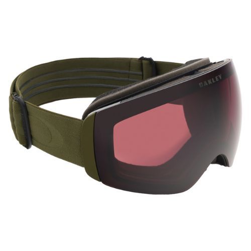 Oakley Flight Deck matte dark brush/prizm snow dark grey ski goggles OO7064-B1