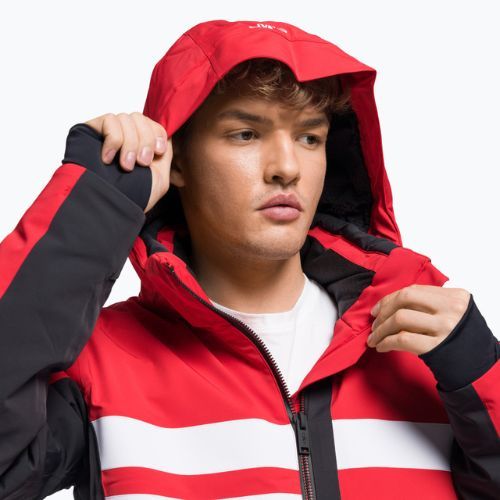 Men's CMP ski jacket red 31W0107/C580
