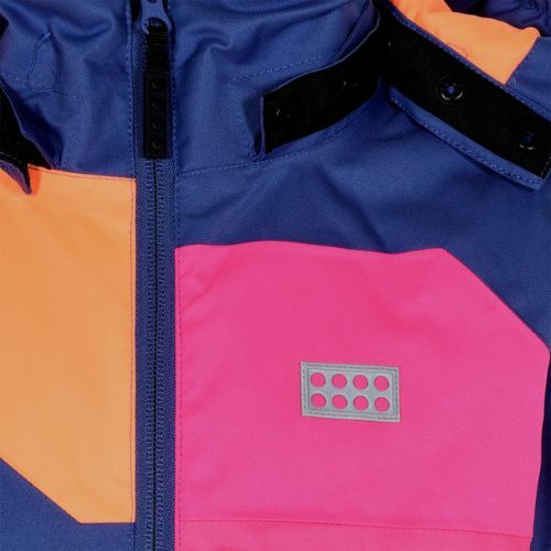 Children's ski jacket LEGO Lwjazmine 702 navy blue 11010259