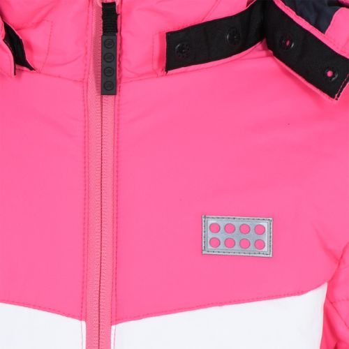 LEGO Lwjazmine 708 children's ski jacket pink 11010266