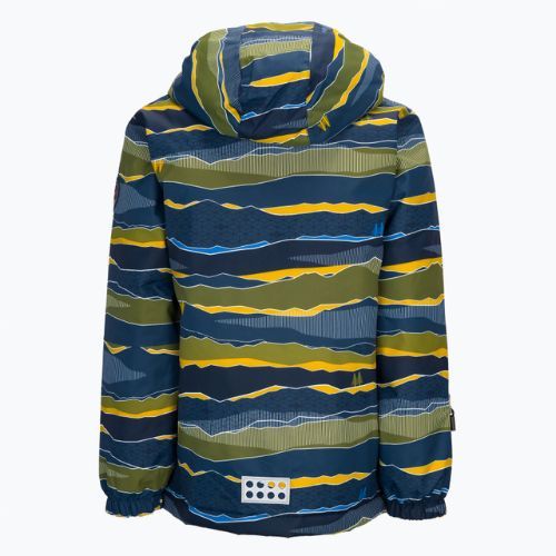 Children's ski jacket LEGO Lwjebel 727 green 11010206