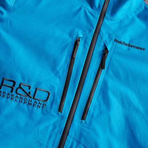 Men's Peak Performance Shielder R&D ski jacket blue G75624020