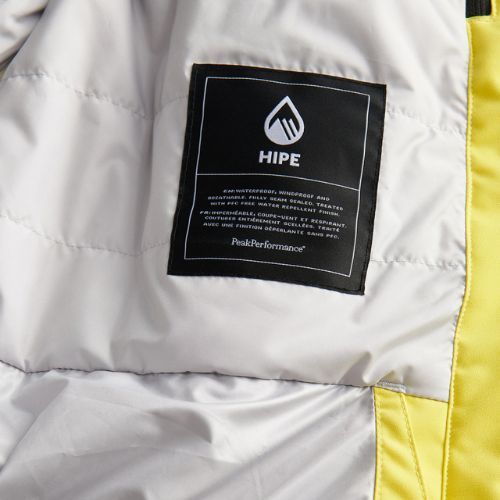 Men's ski jacket Peak Performance Vertixs 2L yellow G76641010