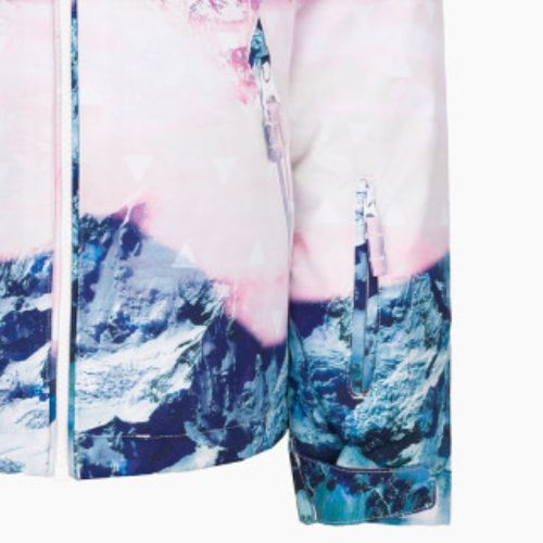 Children's snowboard jacket ROXY Jet Ski SE Girl 2021 bright white pyrennes