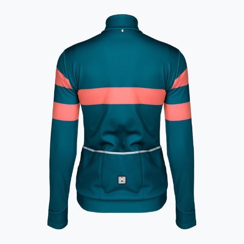 Women's cycling jacket Santini Coral Bengal green 2W216175CORALBENGTE