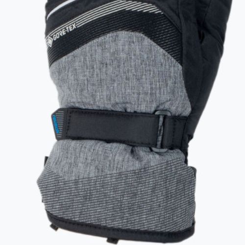 Reusch Bolt GTX children's ski gloves black/grey 49/61/305/7687